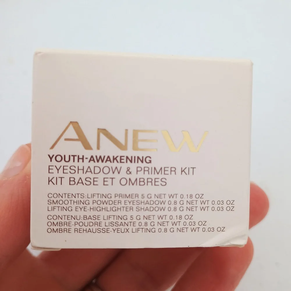 NOS 2010 Avon Anew Youth Awakening Eyeshadow & Primer Kit Soft Mauve F301